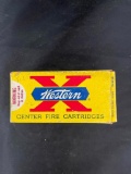 Partial box of Western C. F. .25-20 Winchester Lubaloy Cartridges