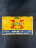 Partial box of Western Super-X 30-40 Krag Cartridges