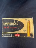 Partial box of Imperial .38-55 Winchester Cartridges