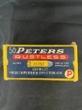 Partial box of Peters Rustless .45 Colt Cartridges