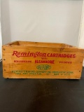 Remington .22 Long Rifle Wooden Crate