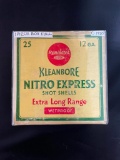 1 Peice full box, Remington Kleanbore Nitro Express12 GA. Extra Long Range Shot Shells