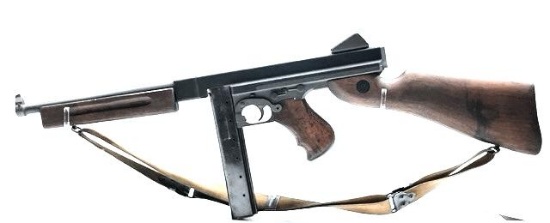 Auto Ordinates Sub Machine Gun M1A1 Display Only from Real Parts Kit