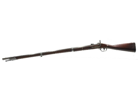 Springfield 1831 Converted by Hewes and Phillips 1861 Percussion Rifle