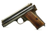 Unmarked 6.5 Caliber Pistol