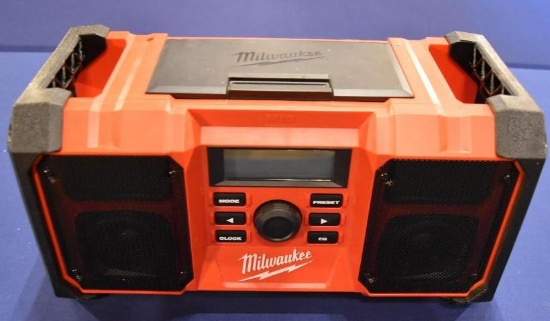 Milwaukee M18 Jobsite Radio- Like new condition