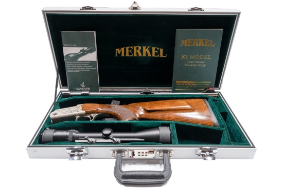 Cased Merkel K-3 Stalking Rifle 308 WIN