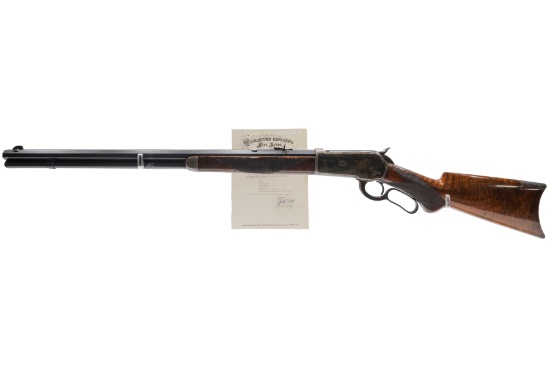 Exceptional Winchester Model 1886 Special Order Deluxe Rifle 45-90 Caliber