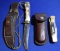 2 Schrade Knives Fixed Blade & Pocketknife