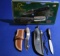 Lot of 4 knives- Schrade, DH Russell, & Browning