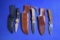 Old Timer Lot of 3 fixed blade knives.