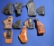 Lot of 10 Holsters
