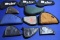 Lot of 11 Assorted Pistol Bags