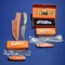 Marble's Brand knife Lot- 3 New in box pocket knives and one Like new fixed blade
