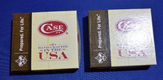 Case XX Boy Scouts of America Hobo knife- Two- New in Box