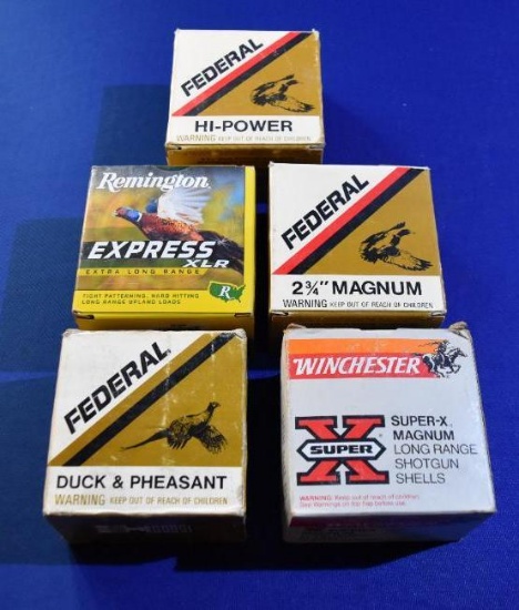 12 Gauge 2.75" #2, 4, 5, & 6 shot lot