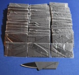 Credit Card/ Wallet Knife lot
