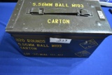 Metal Ammo Box with 41 Boxes 5.56 MM