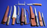 Lot of 7 Fisherman's Knives