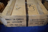 Sealed Wooden Crate with 9mm Ammo