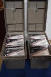 2 Plastic Ammo Boxes & 24 Boxes 308 Win Ammo