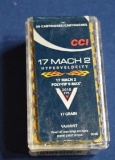 1 Box CCI 17 Mach 2 Ammo