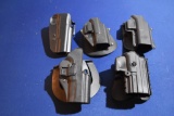 Lot of 5 Polymer Holsters