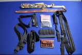 Lot of Straps & Cartridge Holders