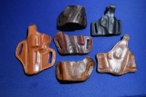 Lot of 6 Pancake Holsters