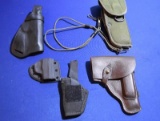 Lot of 5 Assorted Holsters