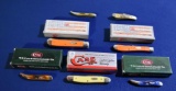 Case 7 Pocket knife Lot- 5 New in Box