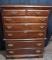 5 Drawer Cherry Chest