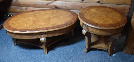 Matching Coffee Table and End Table