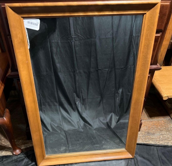 Wood Framed Wall Mirror