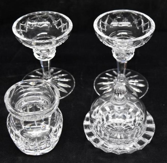 Lot of 4 Pieces Crystal Glassware
