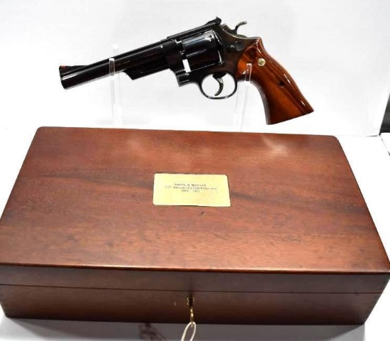 Wood Boxed 125th Anniversary Smith & Wesson Model 25-3, 45 Colt Caliber Revolver