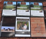 Lot of 6 Horse Training DVD's