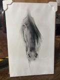 Horse Large Canvas Print 