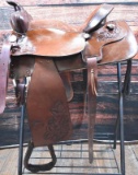 Hereford Brand Western Saddle