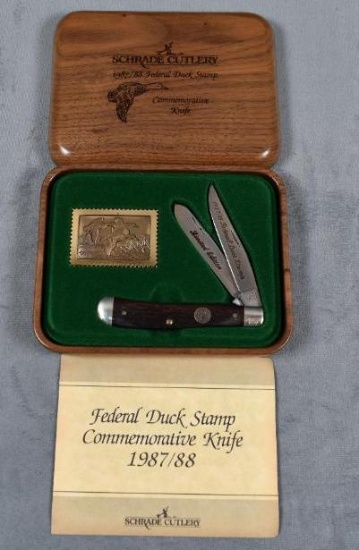 Schrade 1987/88 Federal Duck Stamp Knife