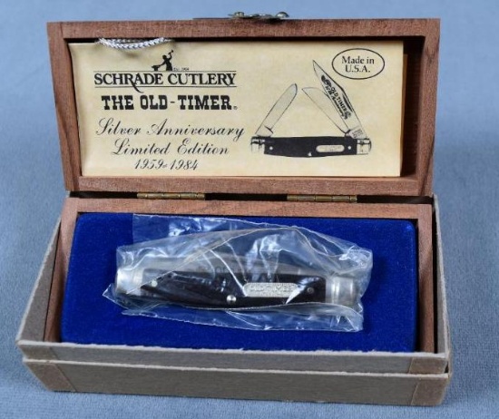Schrade Cutlery Old Timer Silver Anniversary