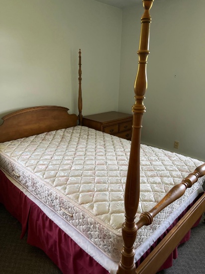 Two Piece Full-size Maple Bedroom set
