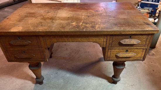 Vintage Wooden Desk
