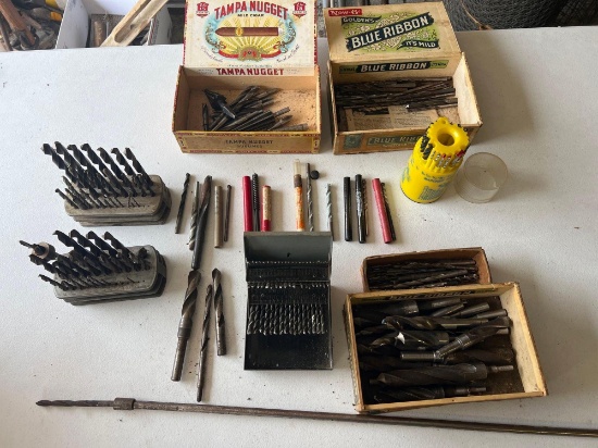 Large lot of Drill bits