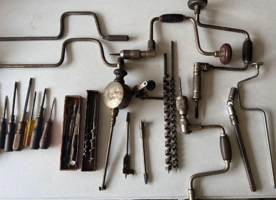 Screwdriver, Drill and Hand Tool Lot