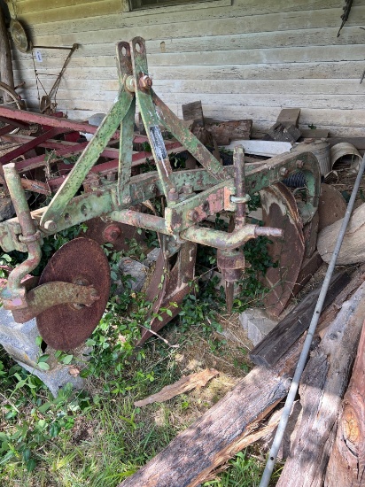 Vintage Double Bottom Plow