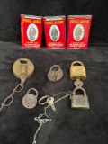 Prince Albert Cans and Vintage Locks