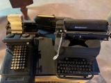 Vintage Adding machine, Typewriter and Check Writer