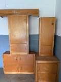 4 Storage Cabinets
