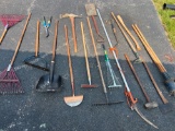Large Lot of Yard Tools